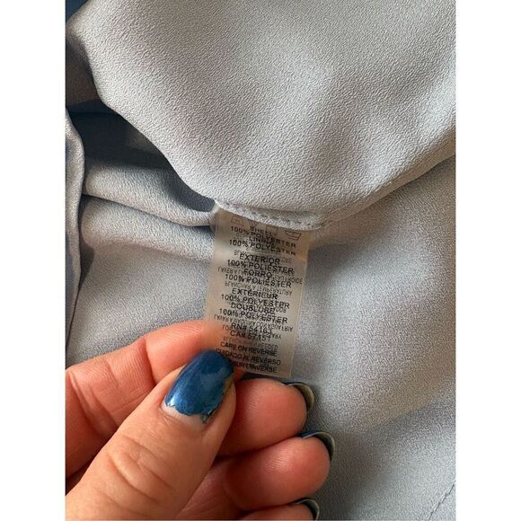 Karl Lagerfeld high neck sleeveless blouse with tie - Picture 8 of 8